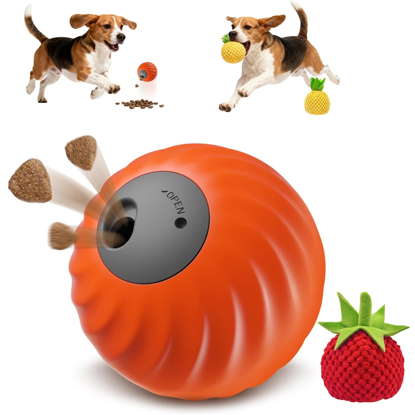 Petsume™ Zoomigo Motion Activated Automatic Balls