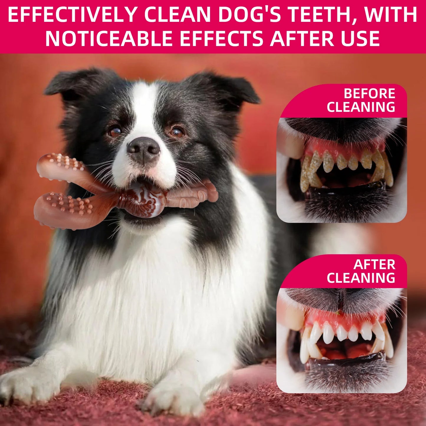 Petlori Animal Shapes Nylon Durable Dog Chew Toy
