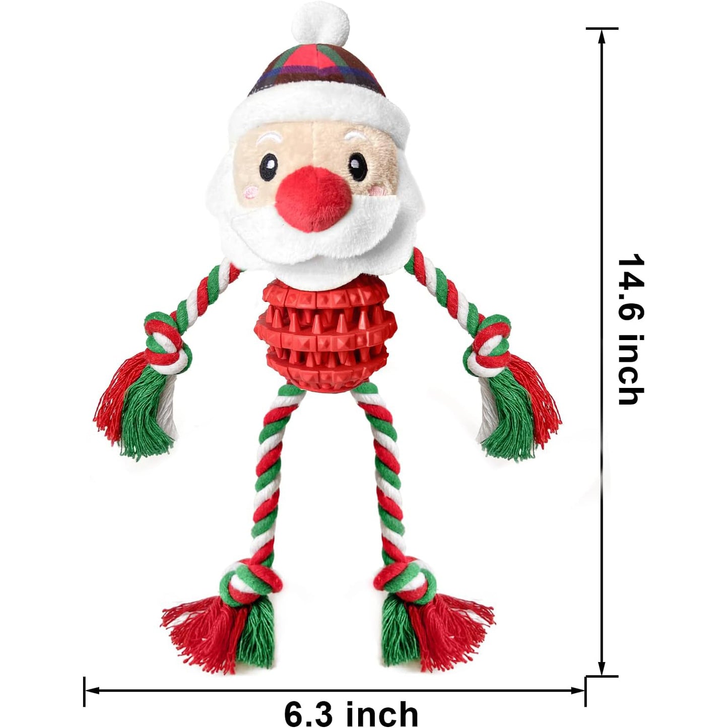 Petootsy™ ChewLine Santa Claus