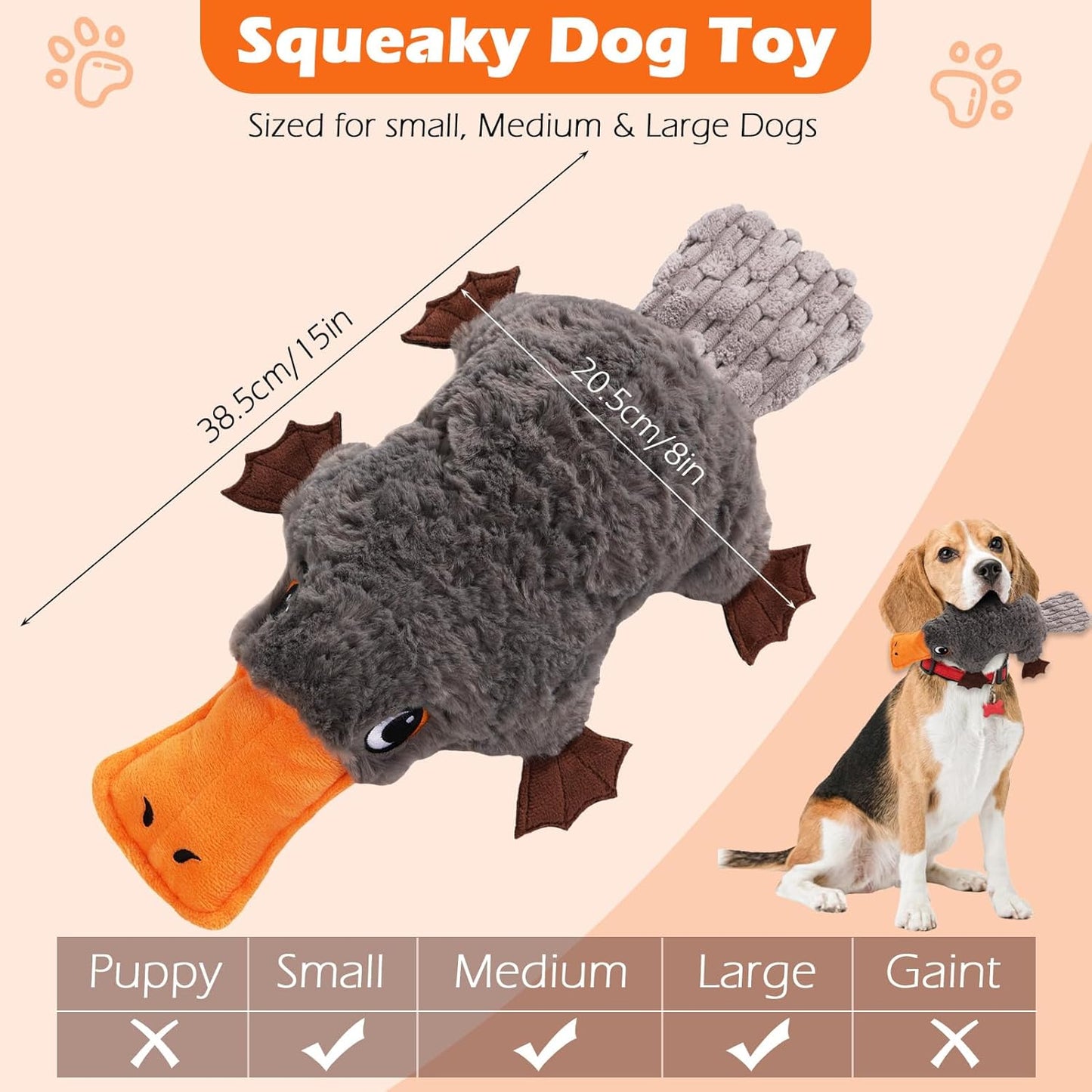 Petlori™ TrustyChew Platypus