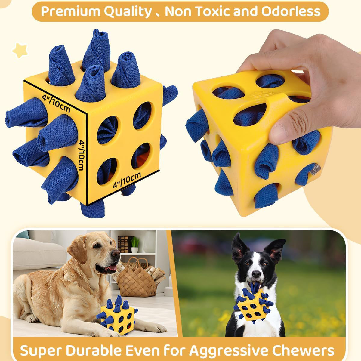 Petootsy™ TitanChew PuzzlePup Cube