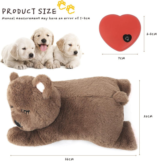 Petsume™ SoothBeat Heartbeat Bear