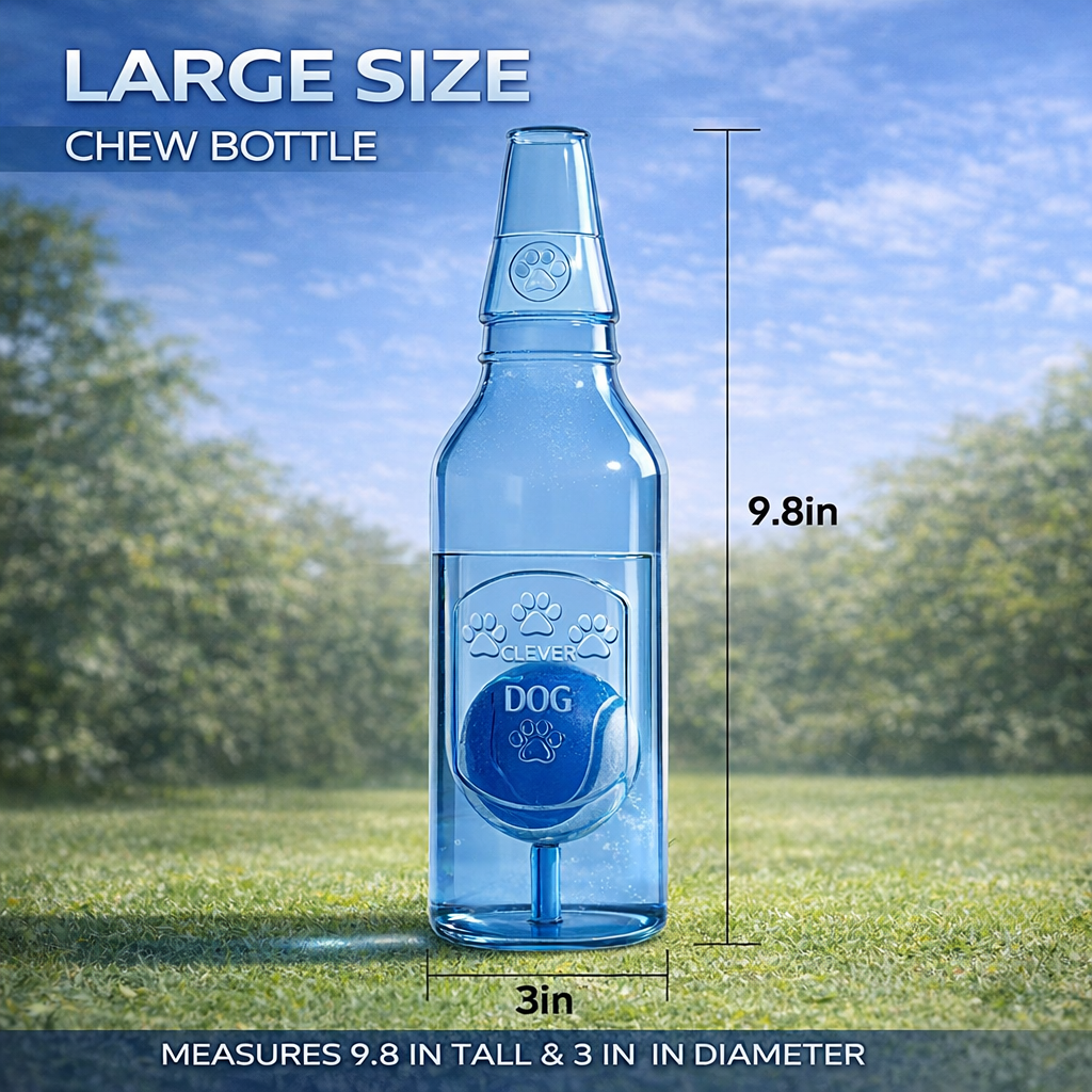 Petootsy™ TitanChew Natural Rubber Bottles