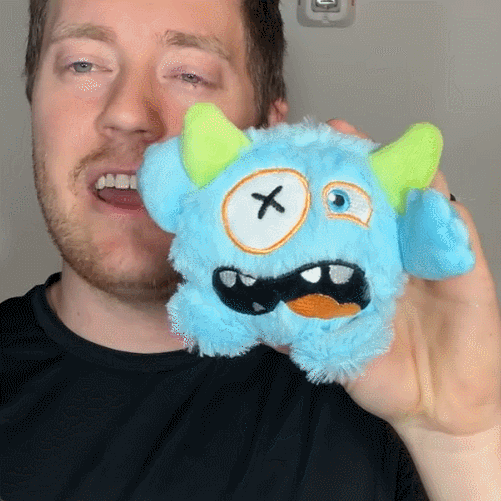 Petlori™ TrustyChew Squeaky Monster Ball