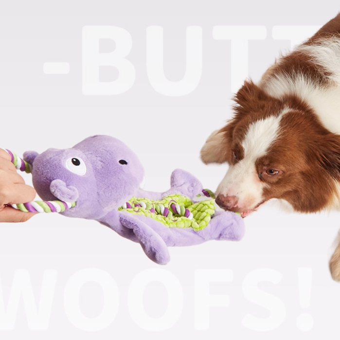 Petlori™ TrustyChew Knotted Hippo