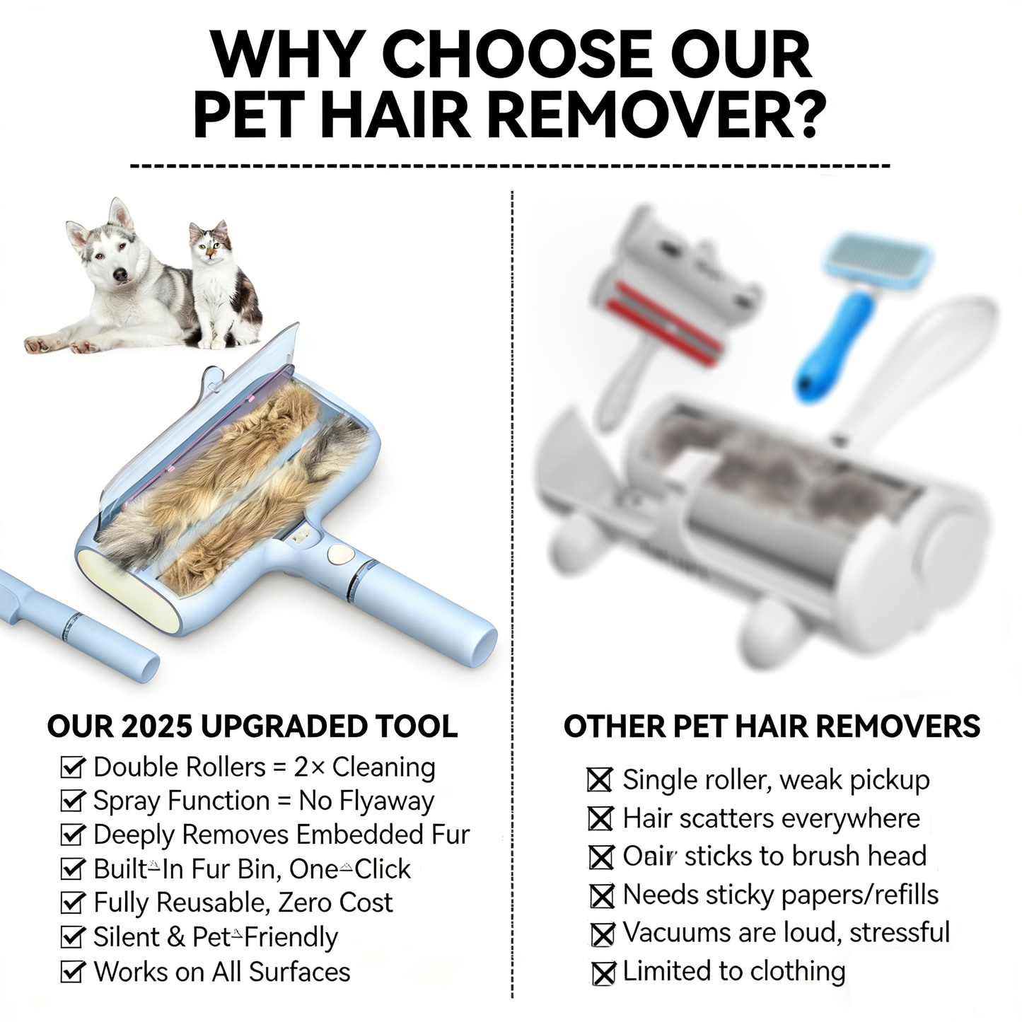 Petsume⢠Hair Removal Tool