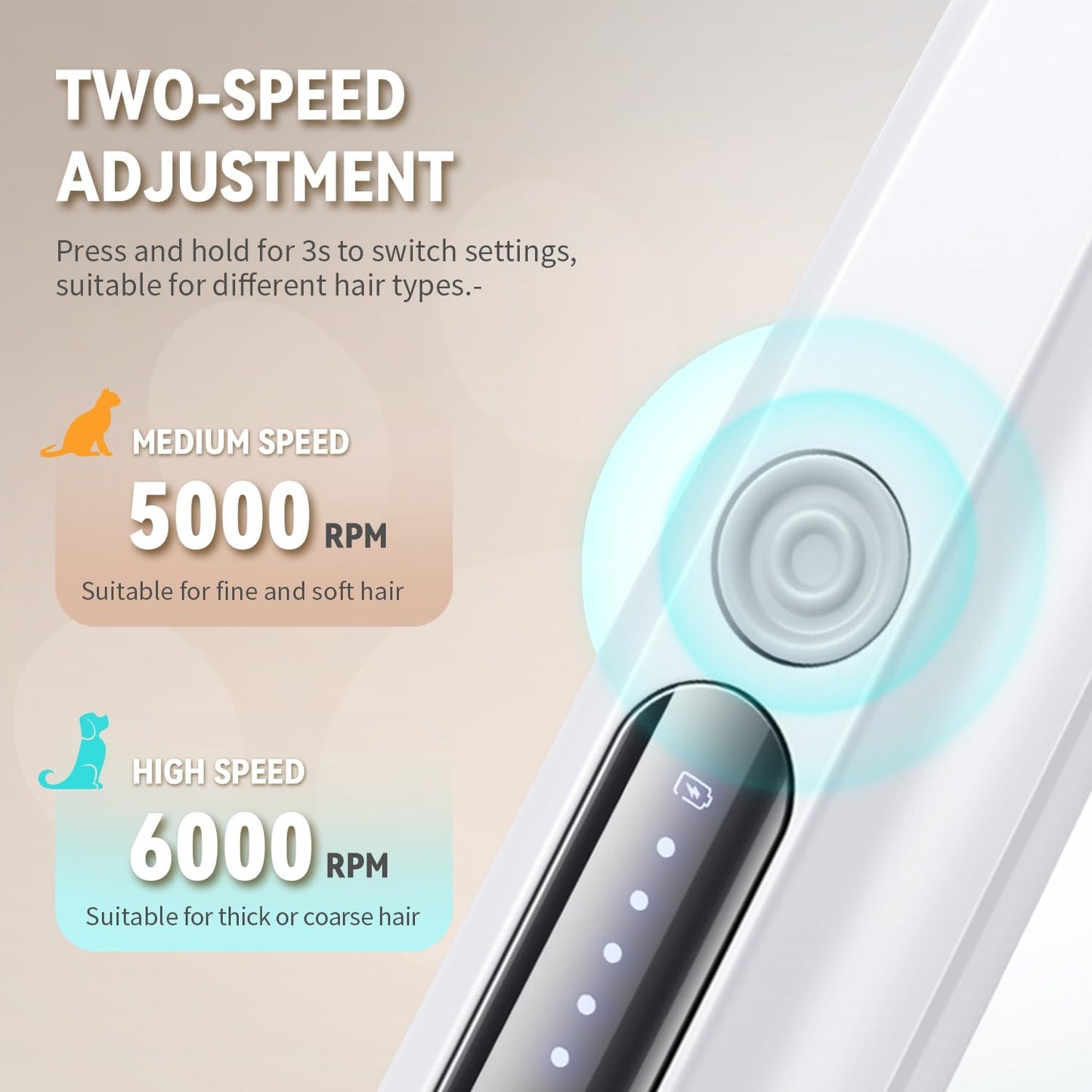 Petlori™ Ultra-Quiet Pet Precision Trimmer