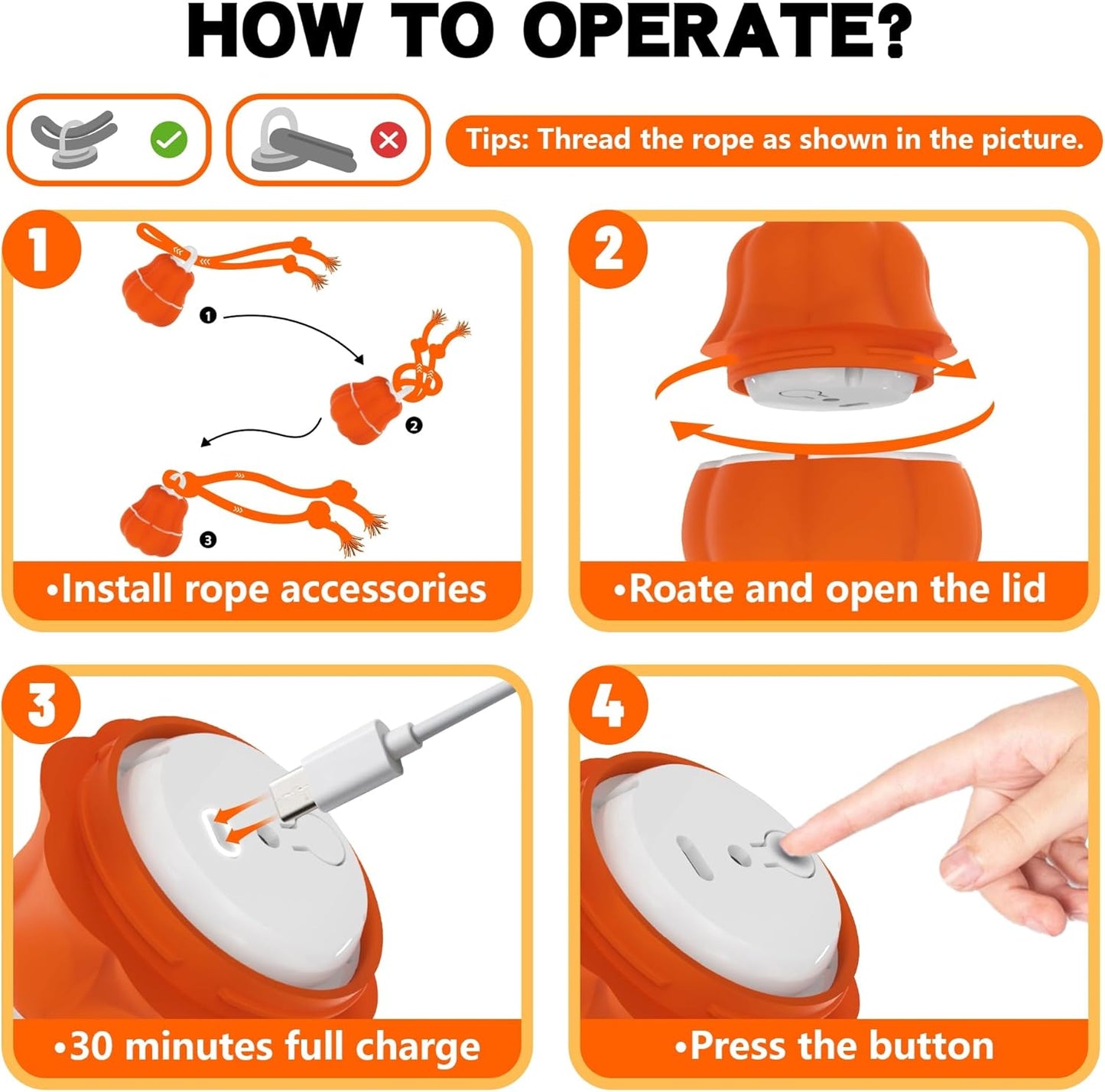 Petsume™ Zoomigo Pumpkin