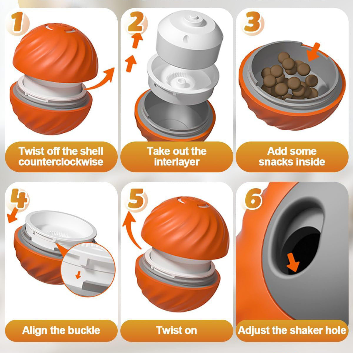 Petsume™ Zoomigo Motion Activated Automatic Balls