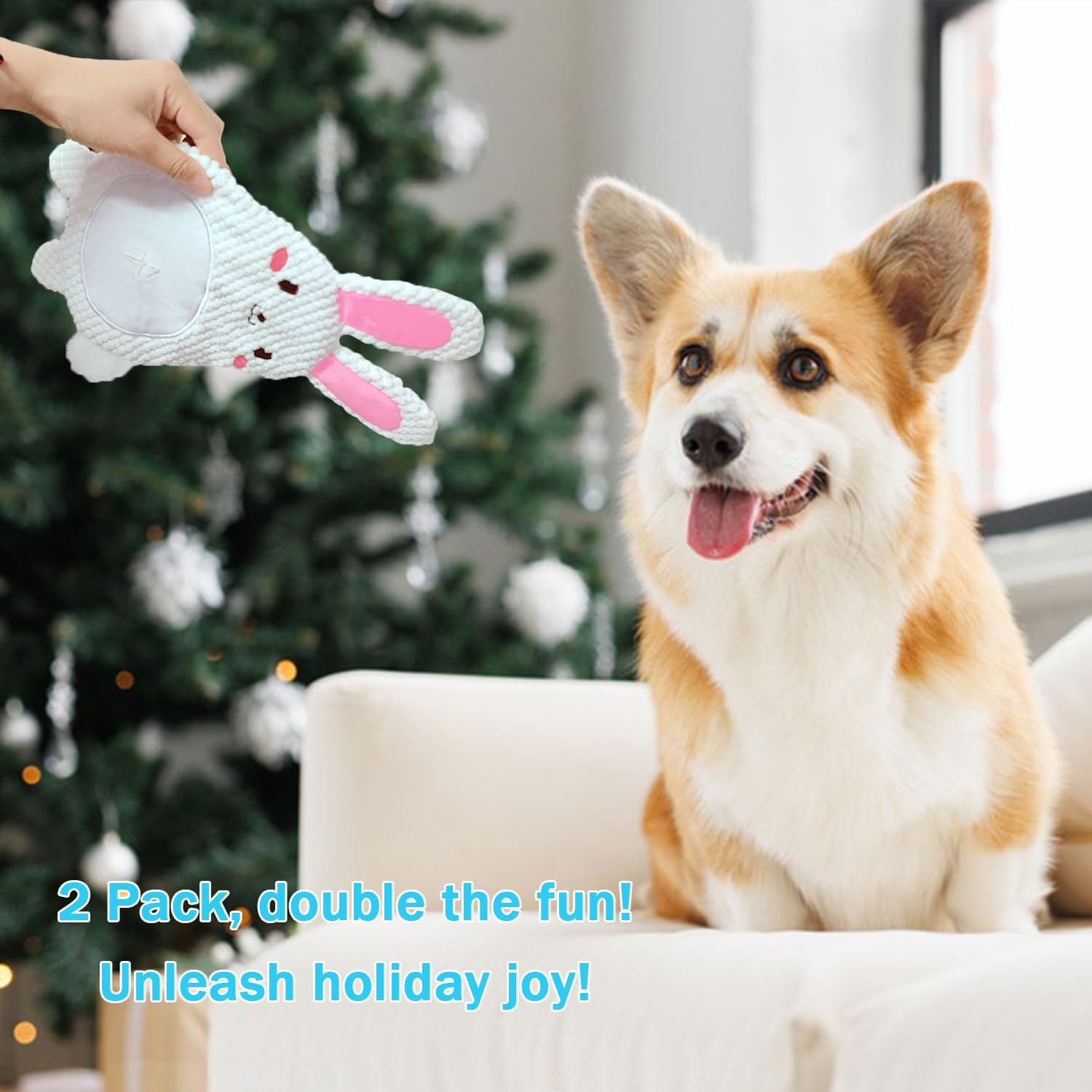 Petlori™ TrustyChew Rabbit Bear Set