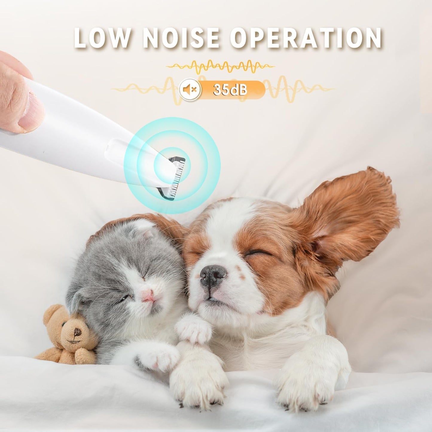Petlori™ Ultra-Quiet Pet Precision Trimmer