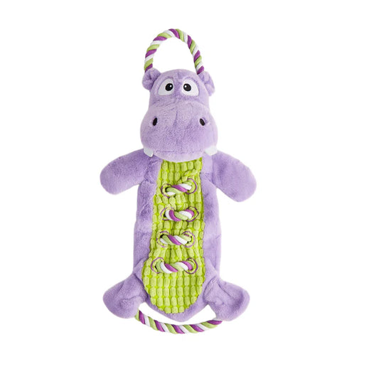 Petlori™ TrustyChew Knotted Hippo