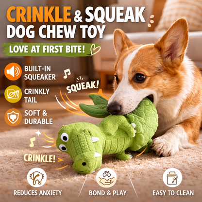Petootsy™ TitanChew Crocodile Mermaid