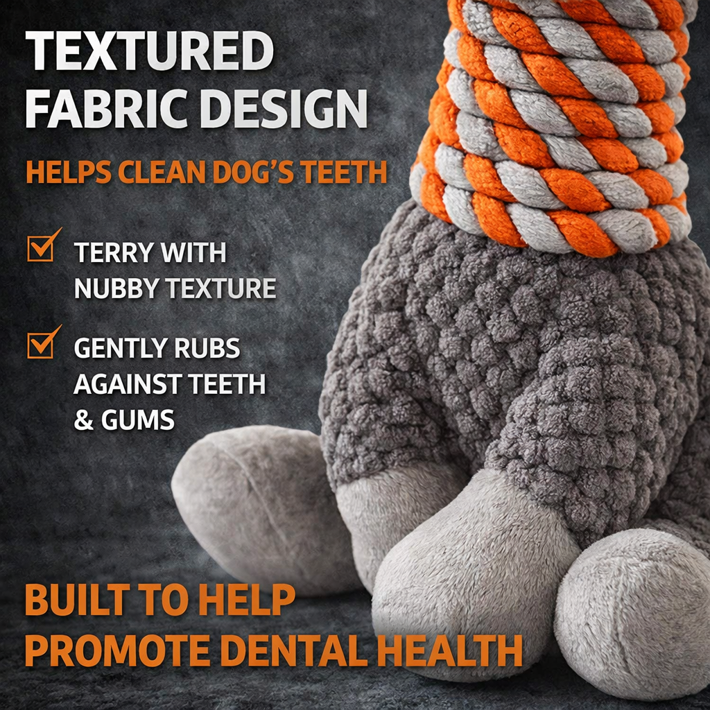 Petlori™ ChewLine Raccoon and Giraffe