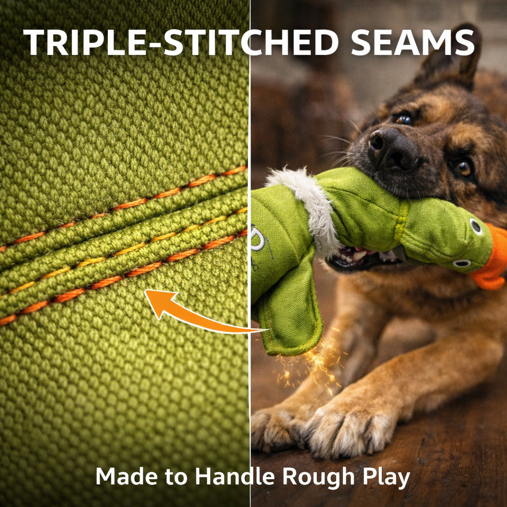 Petlori™ TrustyChew Canvas Duck