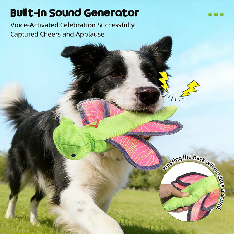 Petlori™ Flying Dog Toy with Rope Slingshot