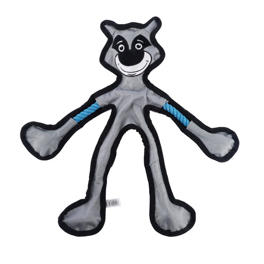Petsume Indestructible Chew Resistant Raccoon Dog Toy