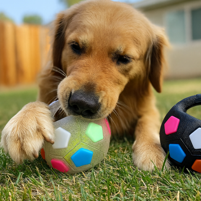 Petootsy™ TitanChew BarkGrip Ball