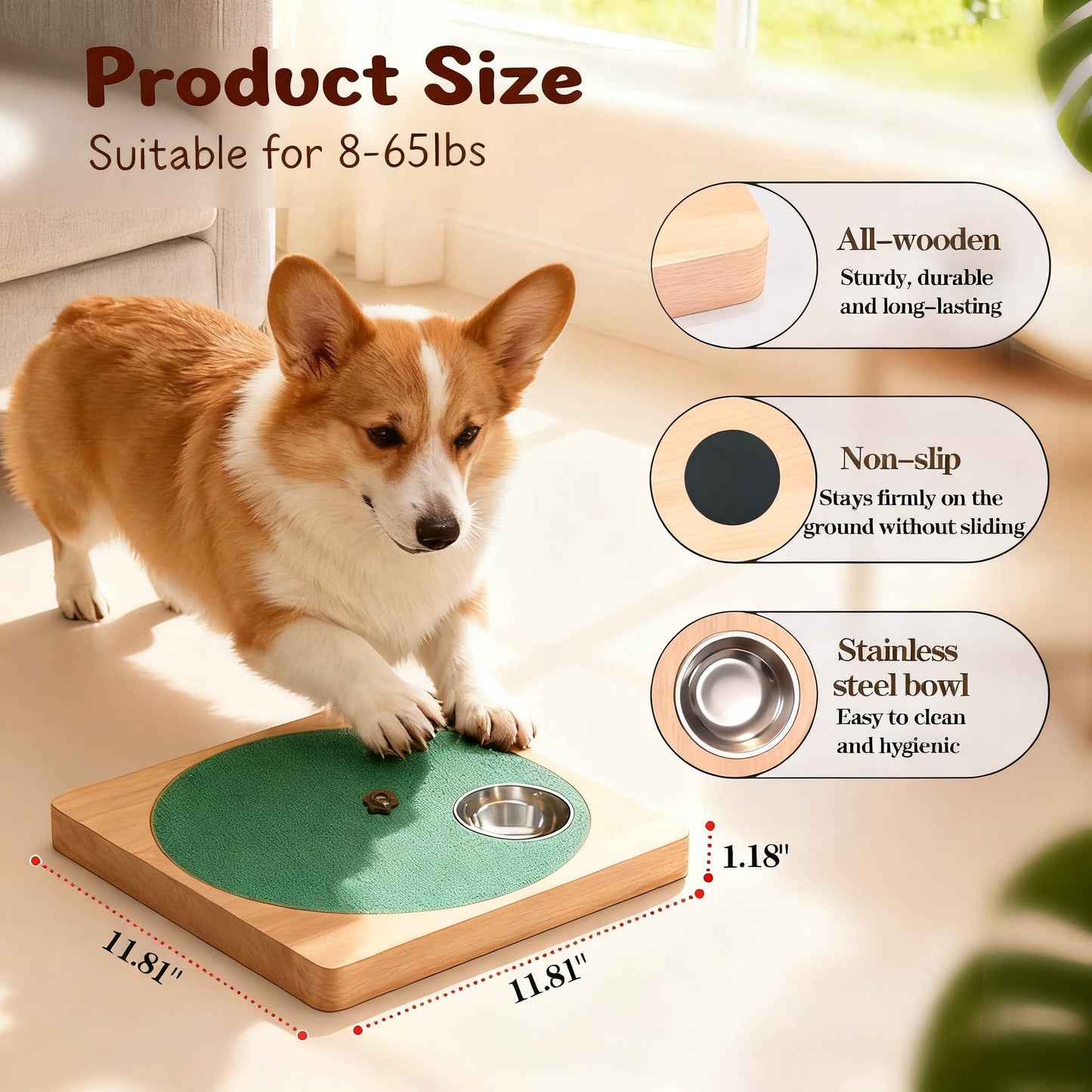 Petlori™ 6-Bowl Gourmet Scratch Board