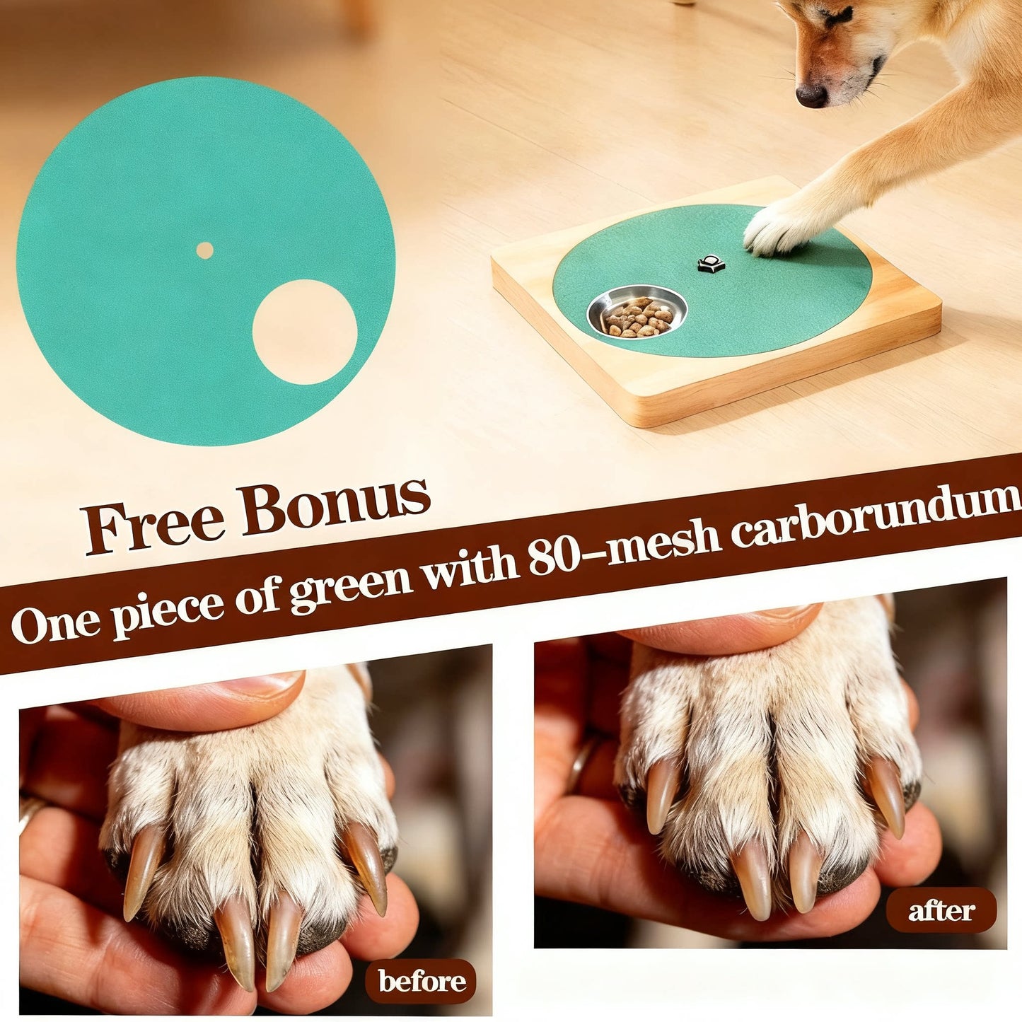 Petlori™ 6-Bowl Gourmet Scratch Board