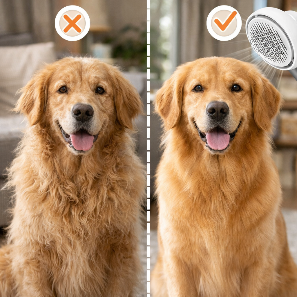 Petsume™2-in-1 Pet Hair Dryer & Grooming Brush