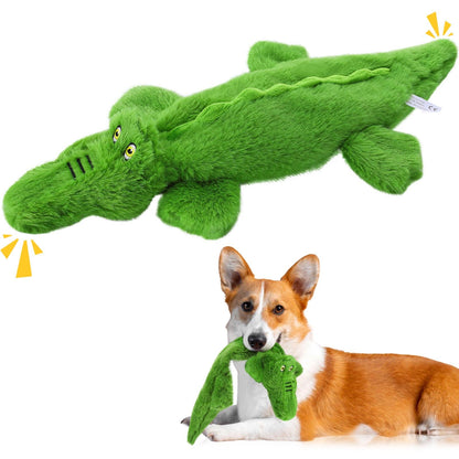 Petlori Crocodile Squeaky Dog Chews Toys